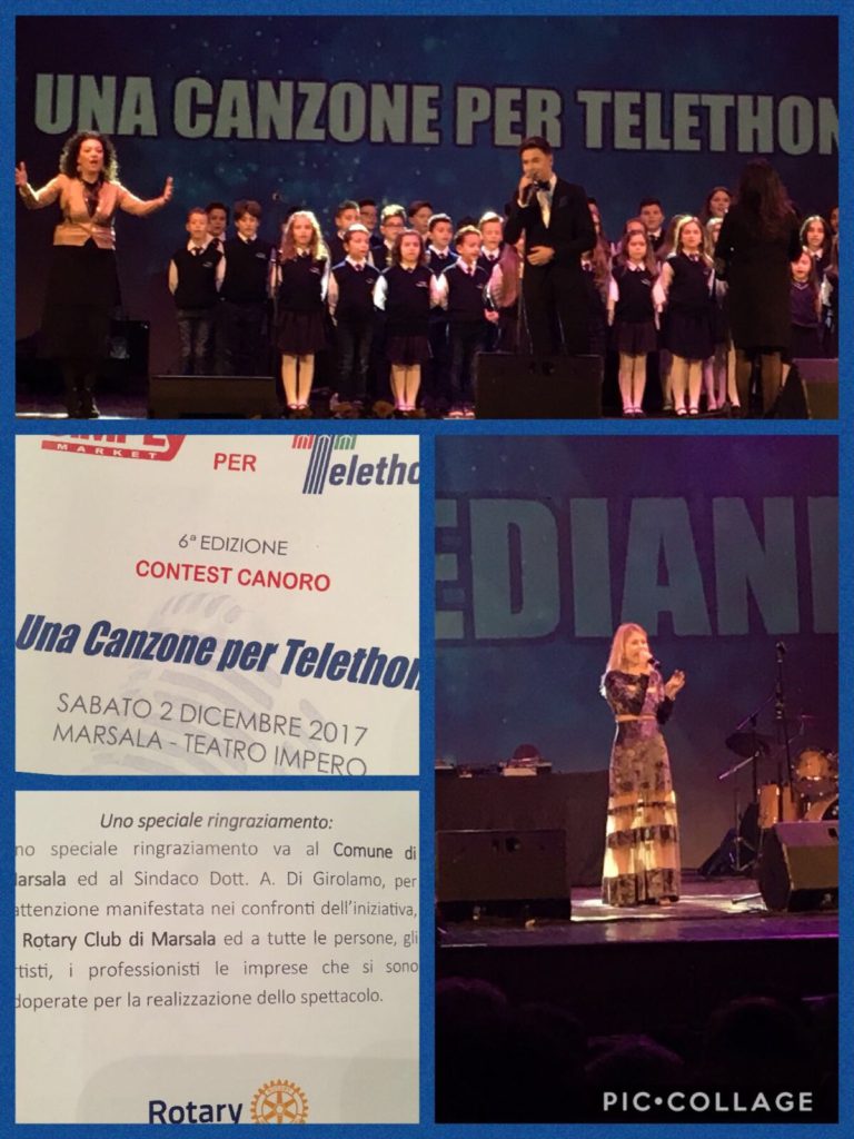 Una Canzone per Te - Telethon - Rotary Club Marsala